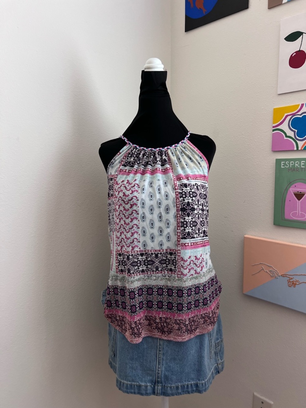Boho Halter Top (XSP)